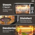 IFB 25L Solo Microwave Oven with 61 Auto Cook Menus (25PM2S, Silver, Easy to use Jog dial & Buttons, Mug Recipes, Steam Clean, Auto Reheat, Preset Timer, Power Save, Multi-Stage Cooking) (AA1104/154) - Image 2