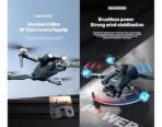 Drone with 4K UHD Foldable 1080P HD Drone with FPV Live Video, Brushless Motor, Smart Gestures Selfie, Altitude Hold, One Key Take Off/Landing, 3D Flips, Headless Mode for Kids and Adults - Image 4