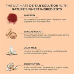 Ghar Soaps Sandalwood & Saffron Magic Soaps For Bath (300 Gms Pack Of 3) | Paraben Free | Chandan & Kesar Bath Soap | Handmade Soaps For Glowing | Skin Brightening Soap For Men & Women (AA1104/46) - Image 6