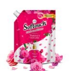 Softouch Yardley Windsor Rose 2000 ml Fabric Conditioner | Long lasting fragrance for clothes(AA1103/126)