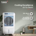 Livpure Koolbliss Neo Desert Air Cooler 110L| 190W Motor |Thermal Overload Protection| 43Ft. Powerful Air Throw |High Speed Fan|Inverter Compatible|2 Yrs Motor Warranty & 1 Yr Comprehensive (White) - Image 4