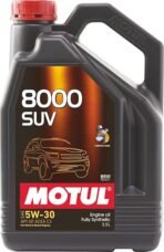 Motul 8000 SUV 5W30 (3.5L) API SP Fully Synthetic Engine Oil for Petrol & Diesel Cars - Image 2