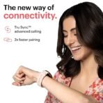 Noise Twist Round dial Smart Watch with Bluetooth Calling, 1.38" TFT Display, up-to 7 Days Battery, 100+ Watch Faces, IP68, Heart Rate Monitor, Sleep Tracking (Jet Black) - Image 3