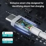 Mi-Original 67W Sonic Charge Fast Charger with Type C Cable for Redmi Note 12 pro max/Note 1pro/Note 9 / Poco M2 Pro/Note 7 pro/Note 9 Pro/Note 8 Charger with 6 Month Warrant (AA1102/12) - Image 2