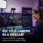 Corsair Elgato Cam Link 4K USB 3.0 Broadcast Live, Record via DSLR, Camcorder, or Action Cam, 1080p60 or 4K at 30 FPS, Compact HDMI Capture Device [AA1102/232] - Image 2