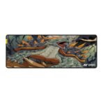 Ant Esports Golden Dragon Unique Mouse Pad Gaming Mouse Pad Extended Mouse Mat for Mouse Keyboard with Stitched Edges Waterproof Non-Slip Base Mousepads for Office Home Shop Gaming Extra Large_Gold [AA1102/191]