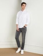 Symbol Premium Men's Slim Fit Stretchable Jeans | Casual Denim | Cotton Stretch | Fashion Shades of Black & Blue (Available in Plus Sizes) - Image 3