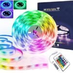 Desidiya 5 Meter 300 Led 5050 RGB Led Strip with Adapter/Connector/Driver, False Ceiling with 2A Adapter,16 Multicolour (RGB Led Strip Pack of 1) Copper