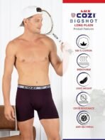 Lux Cozi Men's Cotton Boxers (Pack of 5) (Color & Prints May Vary)[AA1100/58] - Image 4