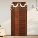 Daedal crafters Crystal Hanging Artificial Flower Toran for Main Door Entrance, Reusable Thoran for Pooja Mandir, Living Room & Home Décor, Bandarwal for Festival Decoration (42x14 inch) - Image 5