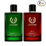 Denver Hamilton & Honour Perfume For Men- 100 ML Each, Pack of 2|Long Lasting Perfume| Eau de Parfum[AA1098/46]