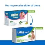Little's Organix Baby Soap | 75g x Pack of 5 | Gentle Moisturizing Bar | Hypoallergenic & Dermatologically Tested for Baby's Sensitive Skin | No Nasties | Protects from 99.9% Germs | Kids Soap (AA1104/40) - Image 7