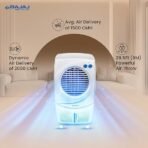 Bajaj PX97 Torque New 36L Personal Air Cooler For Home | High Speed Fan | 30Ft Powerful Air Throw | Inverter Compatible | Cooler For Room | 1 Year Warranty【White】 - Image 2