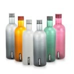 Nayasa Turtle Plastic Water Bottle | 1000ML Each | Set of 6 | BPA-Free, Leak-Proof, Airtight Cap | Durable & Reusable for Home, Office, School Use | Multicolor