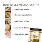 Multani Mitti 300g– 100% Pure & Natural Fuller's Earth Powder for Face Pack & Skin Care | Deep Cleansing Clay for Oily Skin Acne & Tan Removal | Herbal Face Mask for Glowing Skin - Image 3