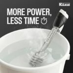 Rico IRPRO 1500w Shockproof Japanese Technology Electric Water Heater Immersion Rod With Waterproof & Protection | Instant Heating With Bucket Holder | ISI Certified 2 Year Replacement Warranty - Image 3