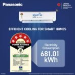 Panasonic 1.5 Ton 5 Star Premium Wi-Fi Inverter Smart Split AC (Matter/MirAIe, AI, DustBuster, 55°C Oper., Copper Condenser, 8in1 Convertible, 4-Way, PM0.1 Filter, CS/CU-NU18BKY5WX, 2026 Model, White)[AA1097/88] - Image 4