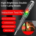 2026 Advanced Intelligent Chip High-Brightness Intelligent Voltage Tester Pen Multi-function LED Test Pen with Screwdriver for Electric Power Testing, Voltage Tester Detector [Safety Highlighter Pen] [AA1102/271] - Image 4
