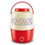 Milton New Kool Musafir 2000 Insulated Water Jug, 20 litres, Red[AA1100/105]