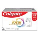 Colgate Total Advanced Health Anti-germ Toothpaste, 480g, Tooth Paste with 12-Hour Anti-Germ Protection & Enamel Protection for Whole Mouth Health (Combo Pack Offer) [AA1102/157]