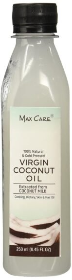 Max Care Virgin Coconut Oil (Cold Pressed) 250ML (AA1104/178) - Image 3