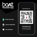 Boat 2025 Launch Rockerz 411, 40Ms Low Latency, 40Hrs Battery, 40Mm Drivers, ENx Tech, Stream Ad Free Music via App Support, Bluetooth Headphones, Wireless Over Ear Headphone with Mic (Active Black) (AA1104/186) - Image 3