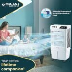 Bajaj DMH90 Neo 90L Desert Air Cooler | Powerful 90ft Air Throw for Large Rooms | Big Ice Chamber & High-Speed Cooling | Inverter Compatible | 1 Year Warranty【White】 - Image 4