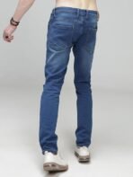 TURMS Men's Anti Stain Jeans 30 Days No Wash Anti Odor Casual Mid Rise Denim Pants | Traveler Comfort Stretchable Breathable Cotton Rich - Image 3