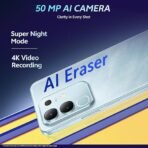 Vivo T4x 5G (Marine Blue, 128 GB) (6 GB RAM) [AA1096/44] - Image 2