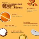 Joy Honey & Almonds Advanced Nourishing Lightweight Winter Body Lotion 750ml | Enriched With Shea Butter | Natural Sunscreen Filters | 48 Hour Moisture, Suitable for Normal to Dry Skin - Image 3