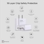 MI Xiaomi 22.5W Fast Charger with USB-C Cable, Quick Charge 3.0 Power Adapter Compatible with Redmi Note Series, Poco, Mi, Any Type C Devices - with Power Delivery (White) (AA1102/7) - Image 3