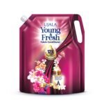 UJALA Young & Fresh Fabric Conditioner - 2L Pouch [ Aura ] | After Wash Fabric Conditioner with Long-Lasting Fragrance | Powered with French Perfume | Suitable for Bucket Wash and Machine Wash,Liquid(AA1103/129)