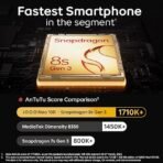 iQOO Neo 10R 5G (Moonknight Titanium, 12GB RAM, 256GB Storage) | Snapdragon 8s Gen 3 Processor | India's Slimmest 6400mAh Battery Smartphone | Segment's Most Stable 90FPS for 5 Hours (AA1104/106) - Image 4