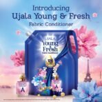 UJALA Young & Fresh Fabric Conditioner - 2L Pouch [ Bliss ] | After Wash Fabric Conditioner with Long-Lasting Fragrance | Powered with French Perfume | for Bucket Wash and Machine Wash,Liquid(AA1103/130) - Image 4