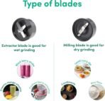 Nutribullet Pro 900W Champagne Gold, 12 Pcs Set, Usa #1 Mixer / Grinder / Smoothie Maker, "The Original ", Food Processor, Best Blender, 3 Unbreakable Jars, 2 Blade Set (Wet & Dry) - 900 Watts[aa1098/109] - Image 2