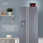 V-Guard Trossia 450 Stabilizer for Refrigerator up to 450 Litre | Advance Overheat Protection | 2 A Capacity | 3 Year Warranty by V-Guard | Cherry Red (Working Range:125-290 VAC) - Image 3