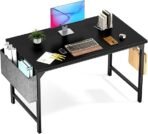 Office Computer Table for Home/Writing Desk for Home, Office Table/Folding Table for School/Folding Study Table/Adjustable for PC Game (Black Computer)