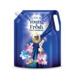 UJALA Young & Fresh Fabric Conditioner - 2L Pouch [ Bliss ] | After Wash Fabric Conditioner with Long-Lasting Fragrance | Powered with French Perfume | for Bucket Wash and Machine Wash,Liquid(AA1103/130)