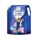 UJALA Young & Fresh Fabric Conditioner - 2L Pouch [ Bliss ] | After Wash Fabric Conditioner with Long-Lasting Fragrance | Powered with French Perfume | for Bucket Wash and Machine Wash,Liquid(AA1103/130)