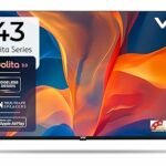 VW 109 cm (43 inches) Linux Frameless Series Full HD Smart LED TV VW43C3