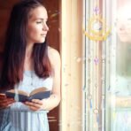 Crystal Suncatcher, Suncatchers for Windows Hanging Indoor Outdoor Prism Rainbow Maker Home Garden Decor for Thanks Giving Valentines's and Mother's Day(AA1103/78) - Image 3