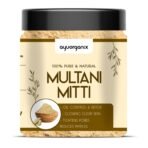 Multani Mitti 300g– 100% Pure & Natural Fuller's Earth Powder for Face Pack & Skin Care | Deep Cleansing Clay for Oily Skin Acne & Tan Removal | Herbal Face Mask for Glowing Skin
