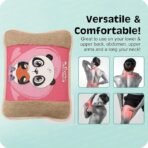 Antil's Soft Velvet Electric Rechargeable hot Water Heating Bag/Hot Bottle Pouch Pad with Auto Cut for Pain Relief and Body Warming (Multi-Color) - Image 2