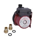 STARQ ST165-9 Inline Automatic Water Pressure Pump With Wall Mounting Bracket Suitable for Hot Water Circulation, Washing Machine, RO & Shower (RED)[AA1098/64]
