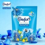 Comfort Morning Fresh Fabric Conditioner 2 L Refill Pack|| After Wash Liquid Fabric Softener - For Softness|| Shine & Long Lasting Freshness - Image 5