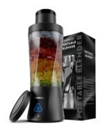 360W Portable Blender for Smoothie and Juices - 700ML Portable Mixer Blender with 6000mAh Battery & 12V Copper Motor for Powerful Blending – Perfect for Smoothies, Juices, Spice Mixing & Baby Food[AA1098/110]