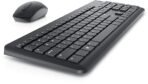 Dell KM3322W Wireless USB Keyboard and Mouse Combo, Anti-Fade & Spill-Resistant Keys, up to 36 Month Battery Life, 3Y Advance Exchange Warranty - Black
