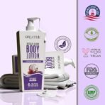 Orgatre Body Lotion with Honey, Almond, Kesar & Alovera | Deep Moisturizing for Dry Skin | For Men & Women | Soothes, Protects & Revitalizes | 24-Hour Intense Hydration - 400ml (Kesar) - Image 5