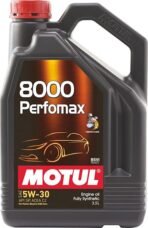 Motul 8000 Perfomax 5W-30-3.5L|Fully Synthetic|Maximum Performance|Suitable for Petrol, Diesel & CNG Cars