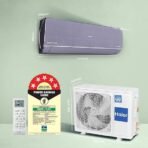 Haier Gravity Series 1.6 Ton 5 Star AI Climate Control Smart Split AC (5460 Watts, HEXA Inverter, Copper, Fabric Finish, Wi-Fi, 4-Way, HD Filter, Cools at 60°C-HSU19G-MZAID5BN-INV, Galaxy Slate) [AA1096/25] - Image 2